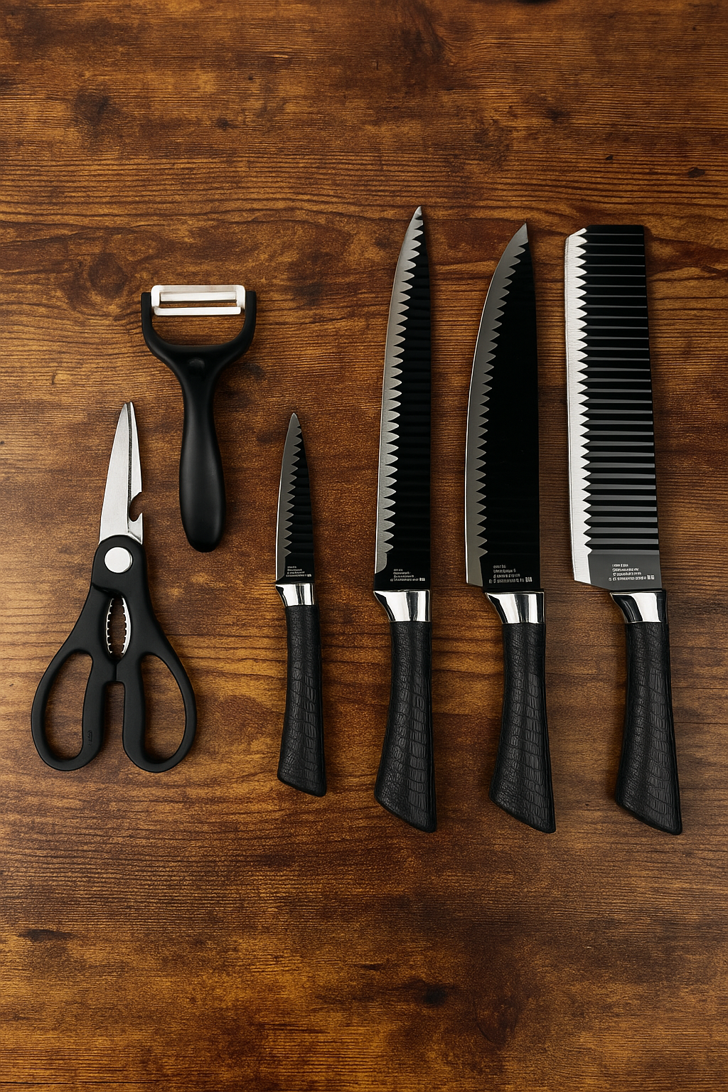 Set Cuchillos Premium De Cocina