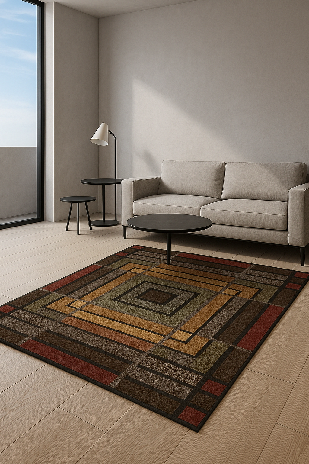 Alfombra 3D 180 x 200 cm.
